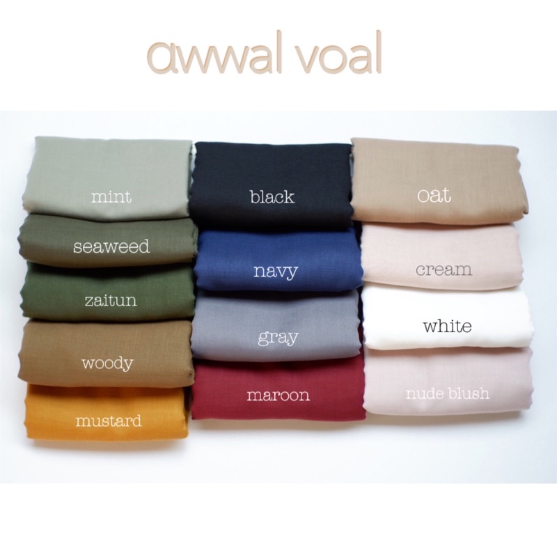 Awwal voal lasercut