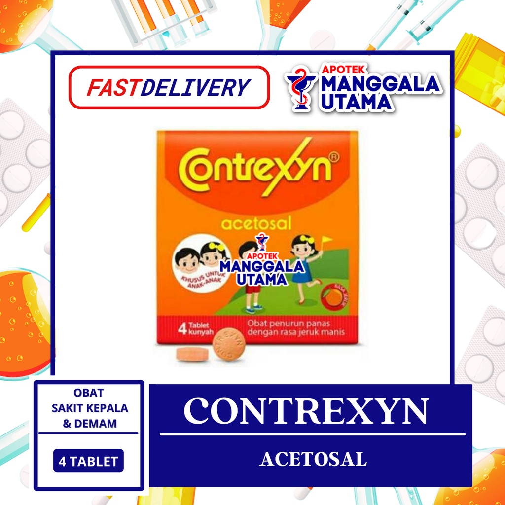CONTREXYN ANAK PER STRIP ISI 4 TABLET