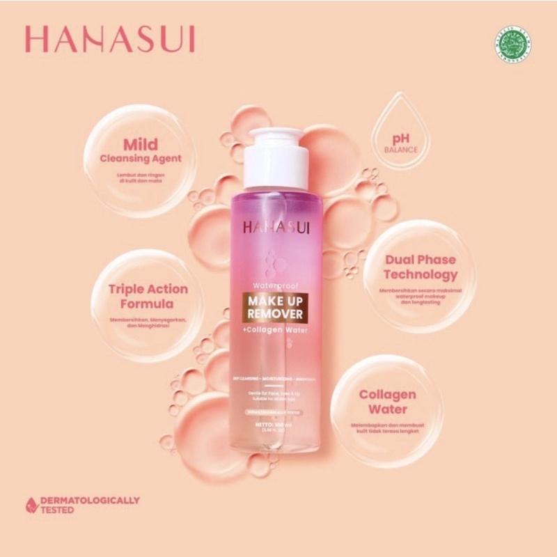 HANASUI MAKE UP REMOVER 100ml