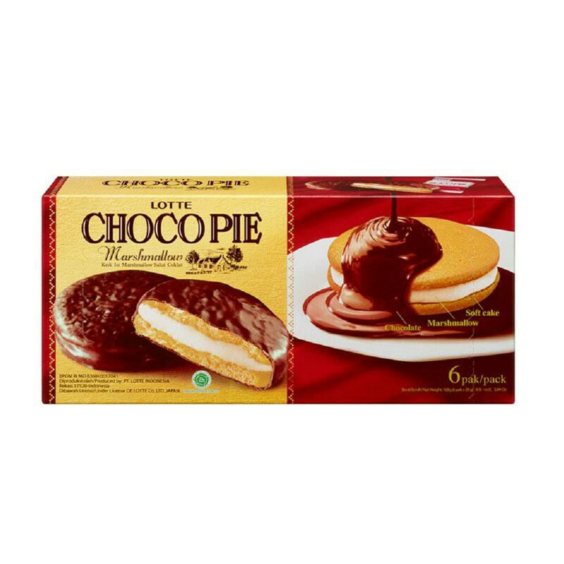 LOTTE choco pie marsmellow 6's