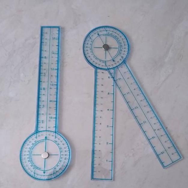 ( BAYAR DITEMPAT ) Goniometer alat fisioterapi pengukur sendi