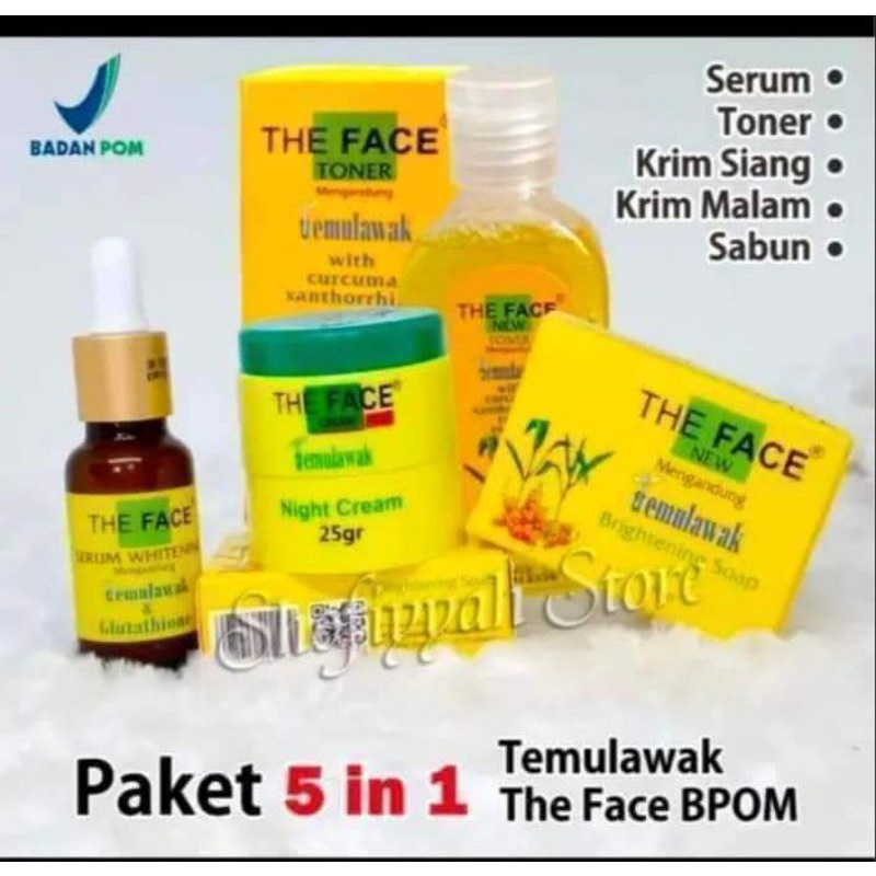 paket The face Temulawak Original