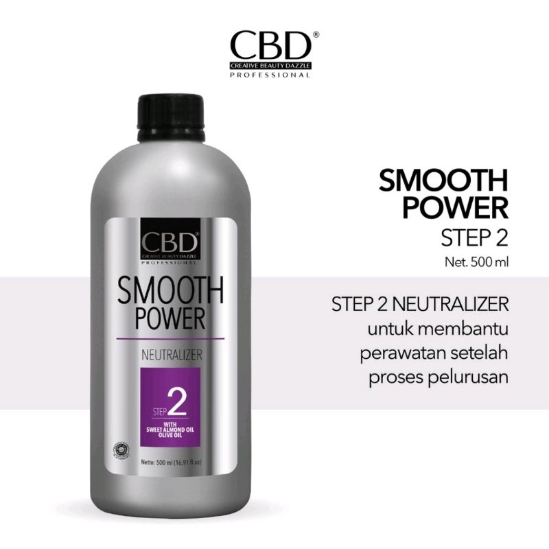 CBD Professional Smooth power step 2 Neutralizer 500ml