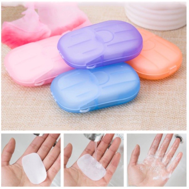 Sabun Kertas / Kertas Sabun / Paper Soap Portable
