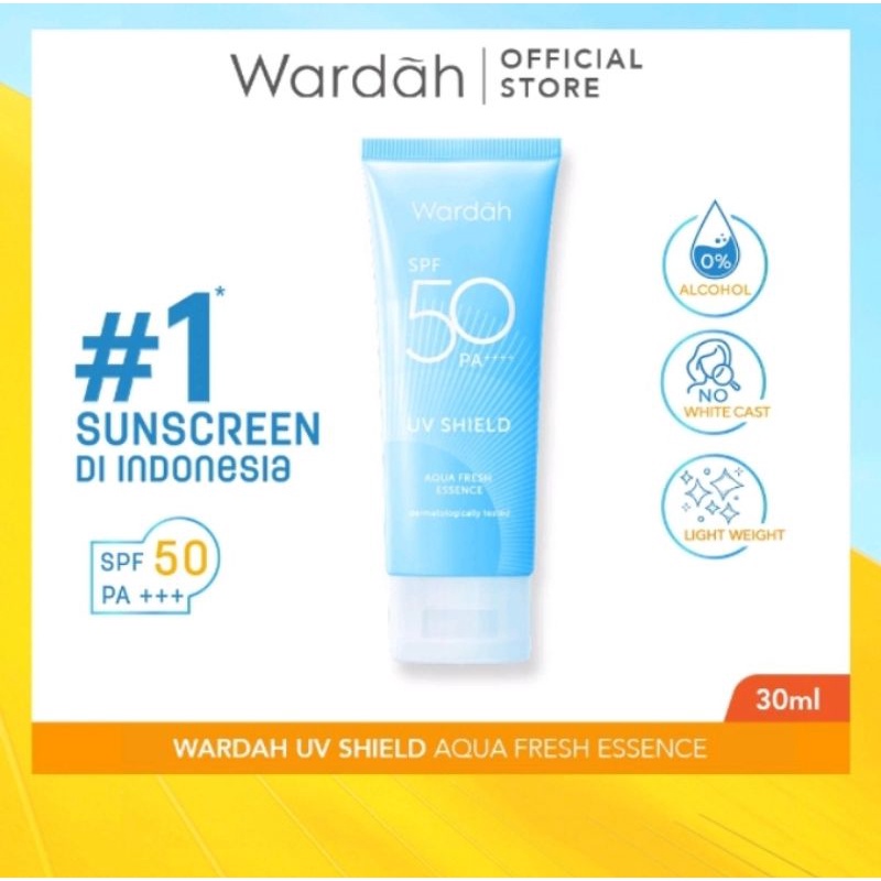 Wardah Sunscreen UV Sield Aqua Fresh Essence