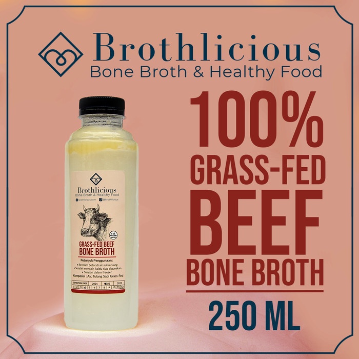 Kaldu Tulang Sapi Beef Bone Broth - Borthlicious