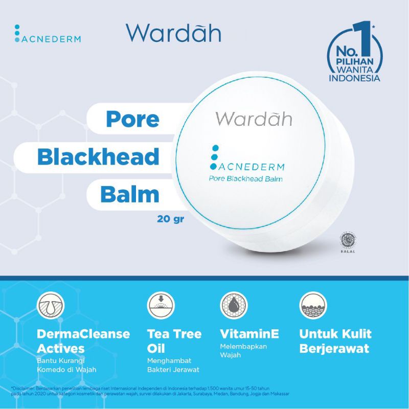 WardahAcnedermPoreBlackheadBalm