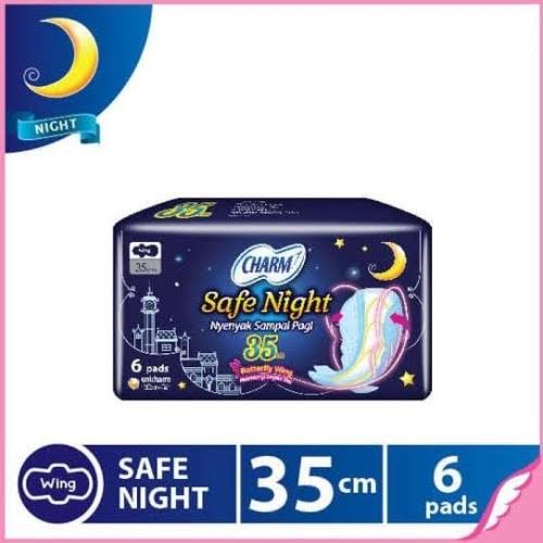 Charm Safe Night 6pads 35cm