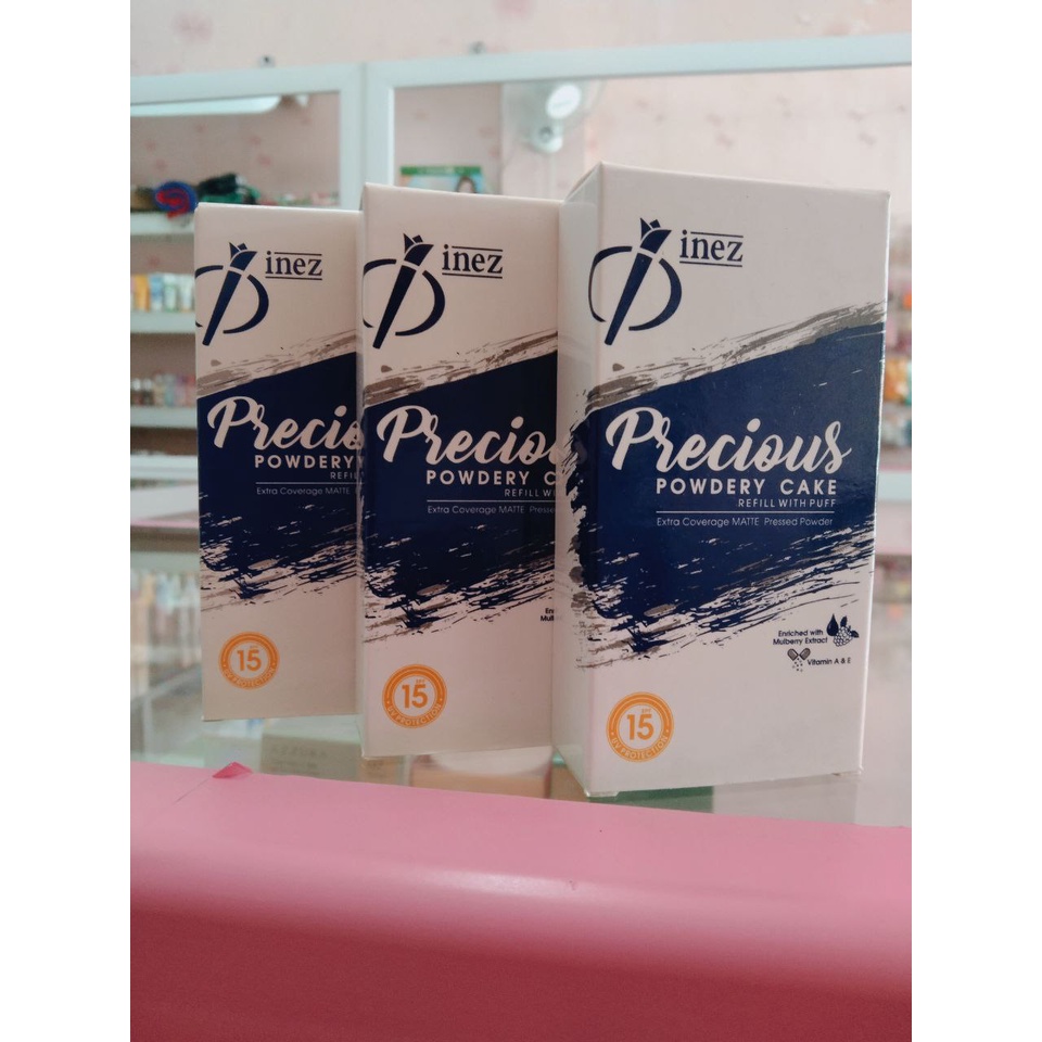 inez precious powdery cake refill