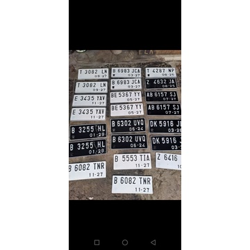 PLAT MOTOR STANDAR