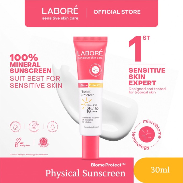 LABORE BiomeProtect Physical Sunscreen 30ml