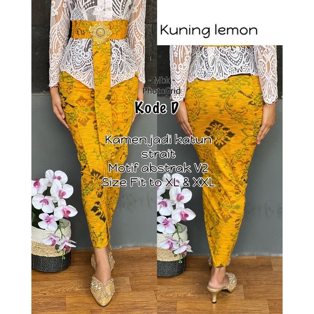 kamben set selendang