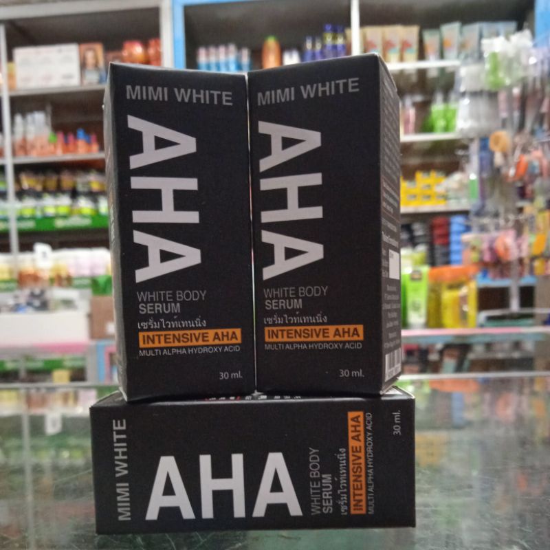 MIMI WHITE AHA SERUM