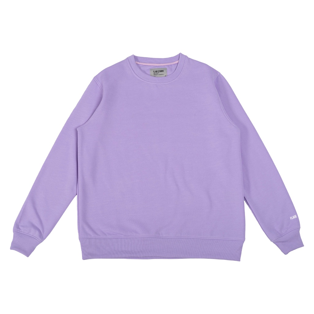 Flade Studios - Sweater Crewneck Plain Lilac