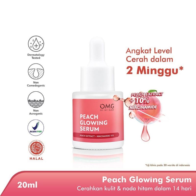 OMG PEACH GLOWING SERUM 20ml