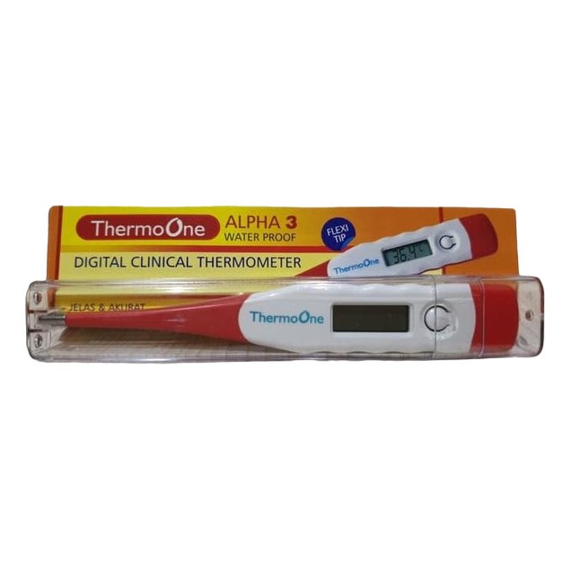 TERMOMETER DIGITAL THERMO ONE ALPHA 3 WATER PROOF FLEXITIP