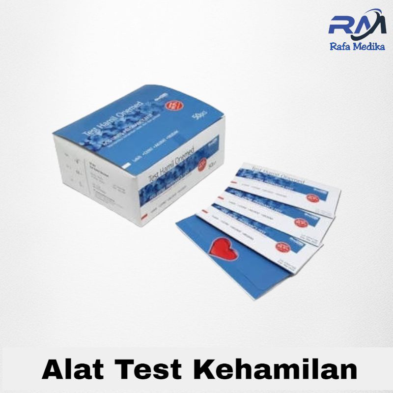 1pcs Test Hamil Onemed  Tespack Kehamilan 1pcs