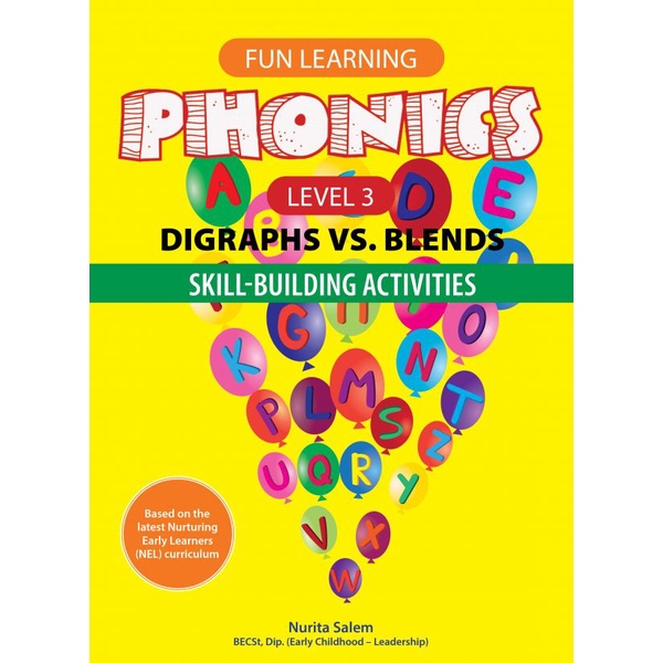 Fun Learning Phonics Level 3 – Digraphs vs. Blends
