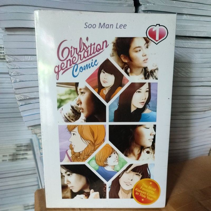 Girls generation comic.   clb
