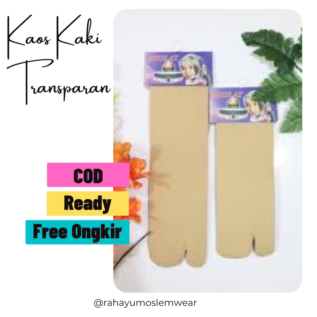 Thin Socks Kaos Kaki Tipis Stoking