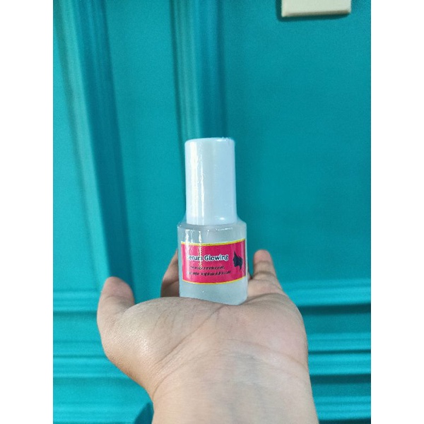 serum glowing