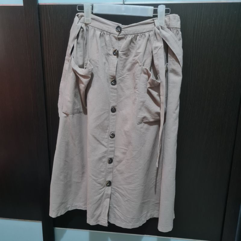 rok midi cream