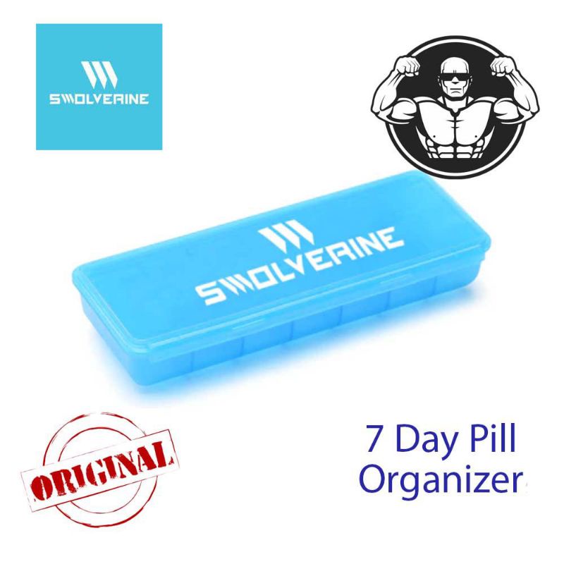 Swolverine 7 Day Pill Organizer - 1 Case