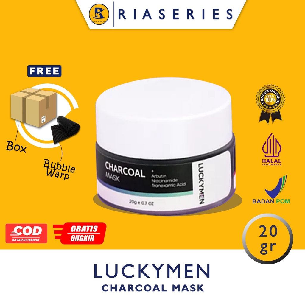LUCKYMEN Charcoal Mask