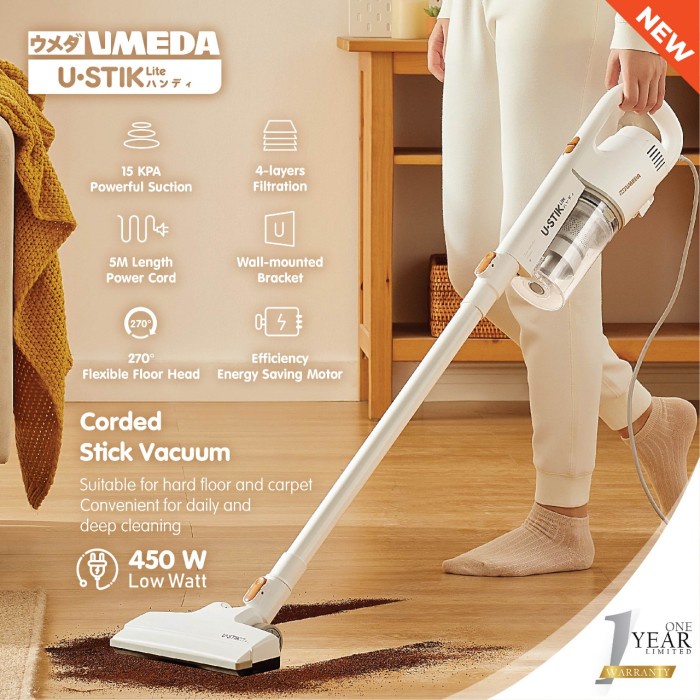 ✿ BISA COD✿ Umeda USTIK Lite Stick Vacuum Cleaner