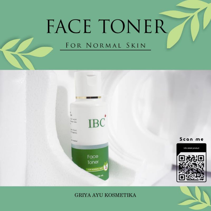 IBC FACE TONER FOR NORMAL SKIN