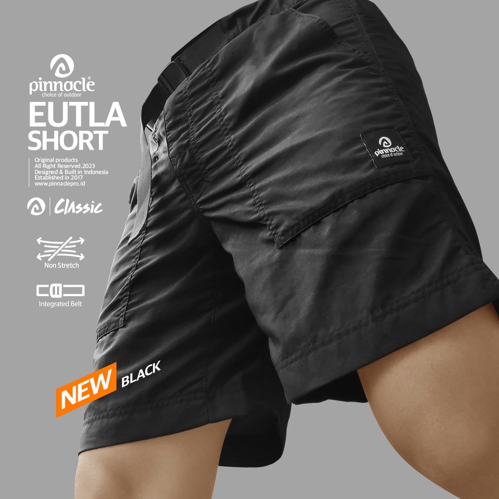 Pinnacle Pro Official Eutla Classic Short - Black