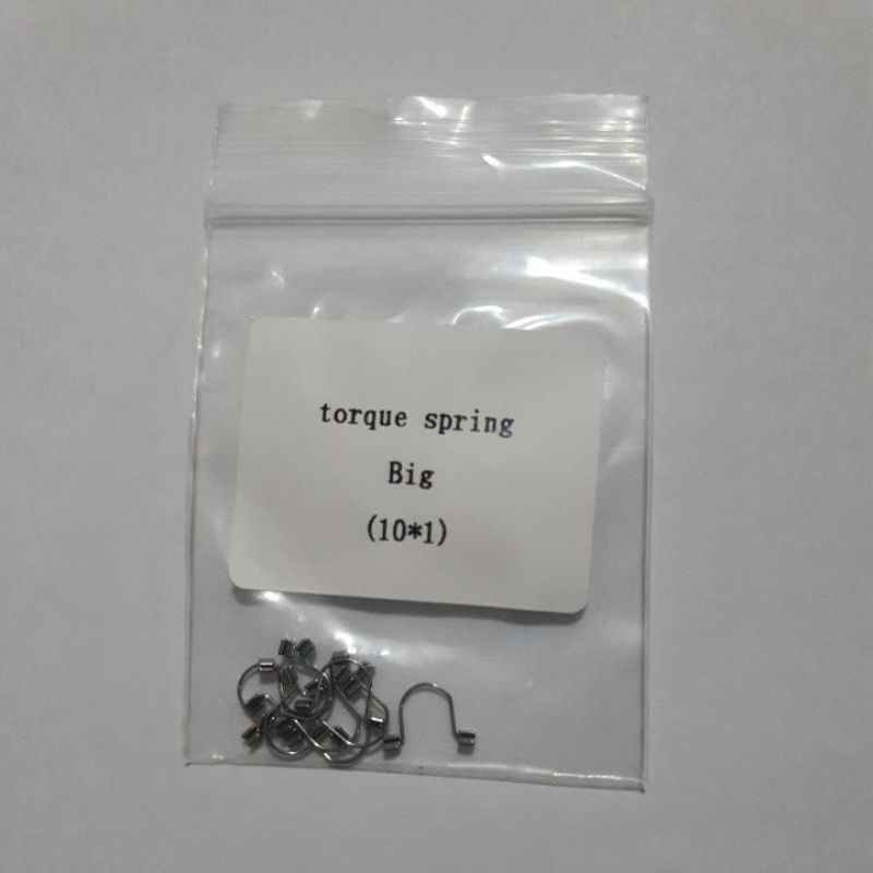 Torque Spring bracket orthodontics