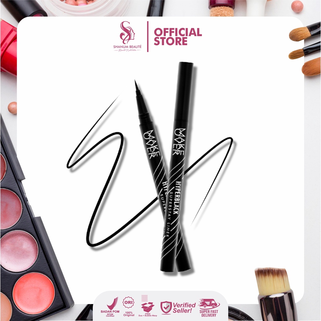 Make Over Hyperblack Superstay Liner 1 gr