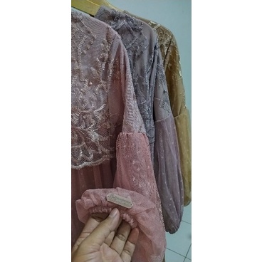 Gamis/Dress Brukat Alisya