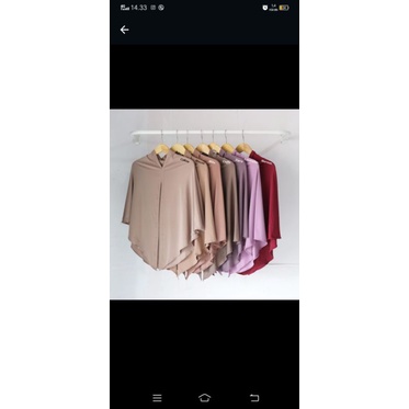 Hijab Segitiga Instan Jersey Premium