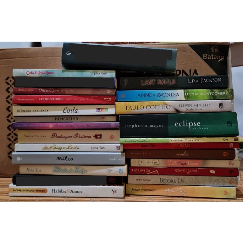 Preloved Novel - Novel Bekas