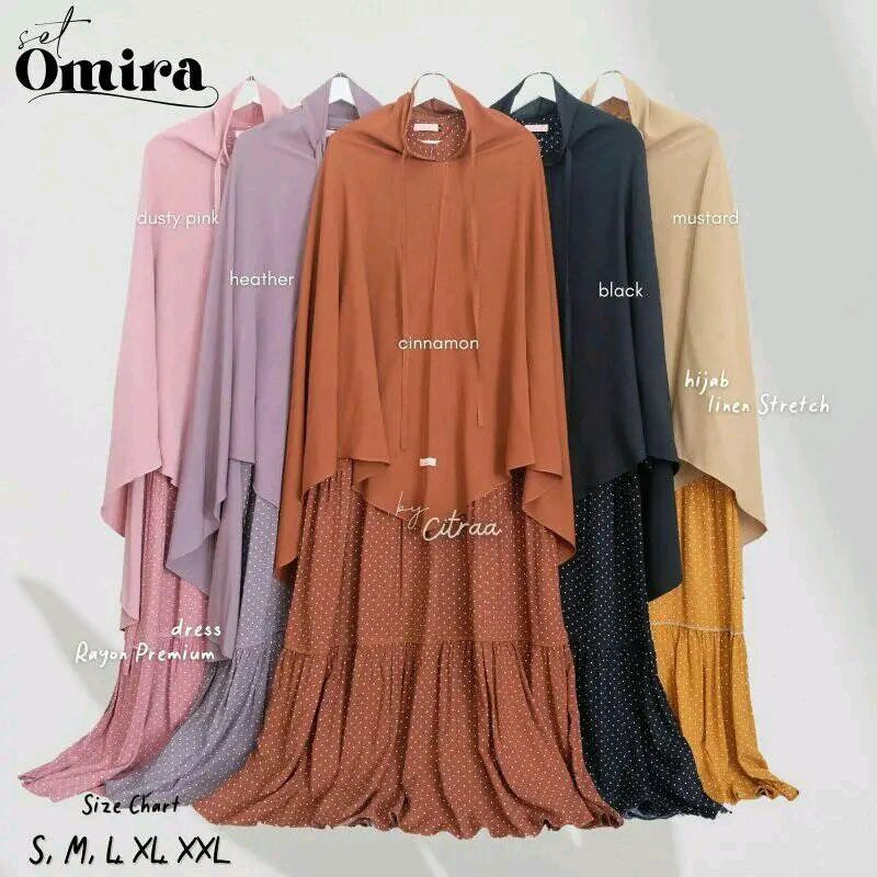 Gamis Omira set