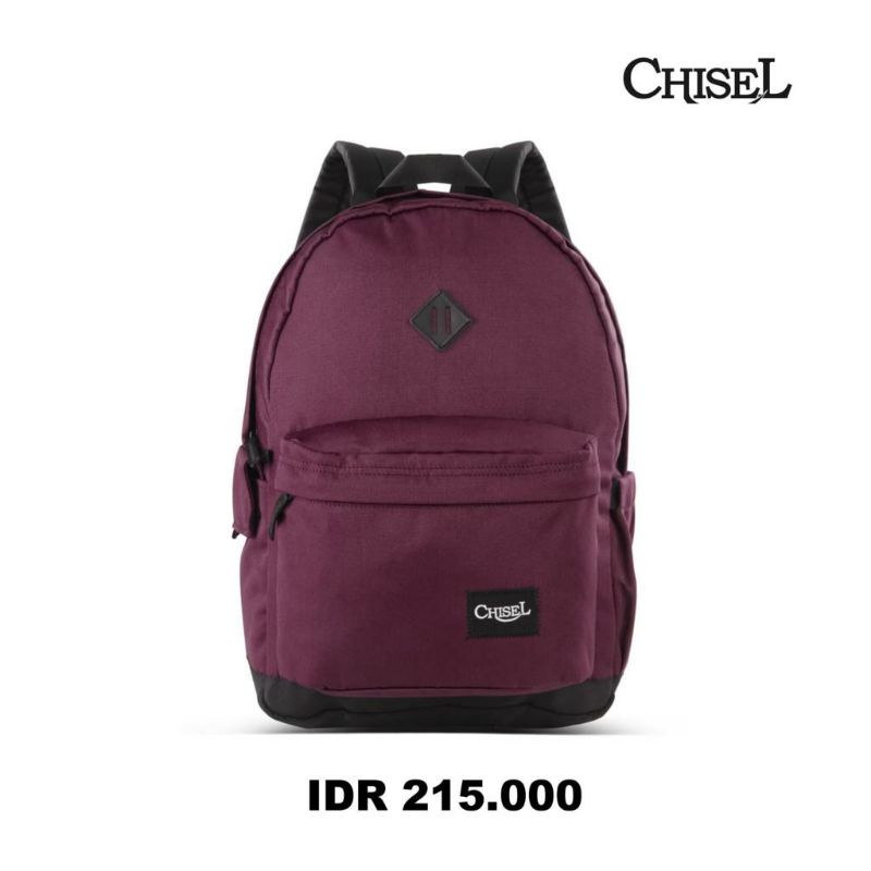 BACKPACK CHISEL  | BAGPACK CHISEL | TAS PUNGGUNG CHISEL | TAS RANSEL CHISEL " MAROON BALIBO " ORIGINAL
