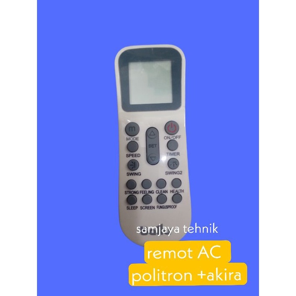 remote AC Polytron dan Akira