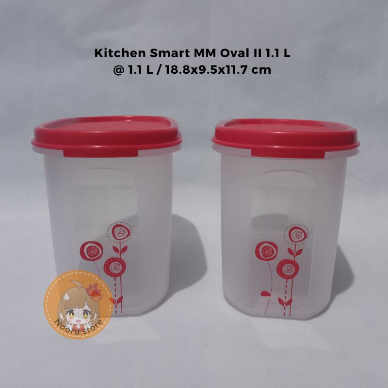 Kitchen Smart MM Oval II 2pcs - Tupperware