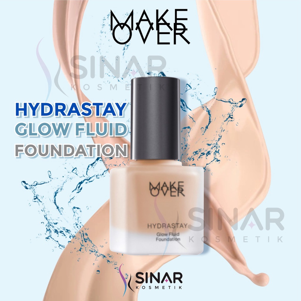 Make Over Hydrastay Glow Fluid Foundation 35 ml