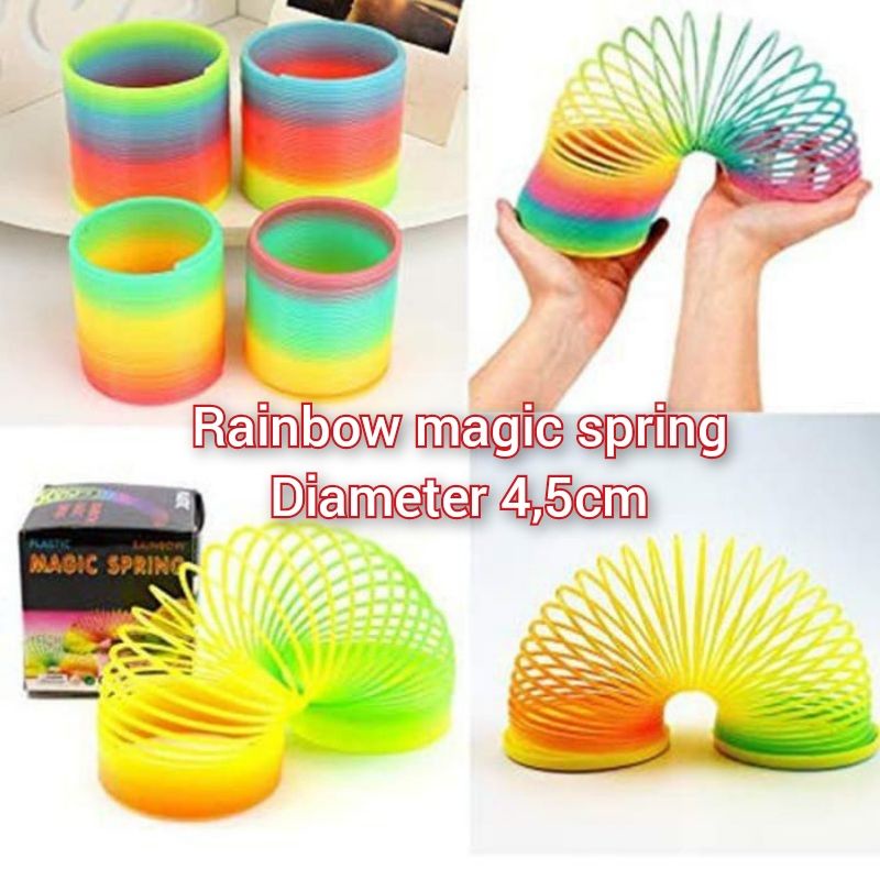 rainbow magic spring diameter +- 4,5cm