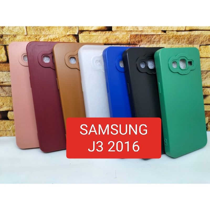 Silikon Softcase SAMSUNG/ J3 2016 Macaron Pro Camera
