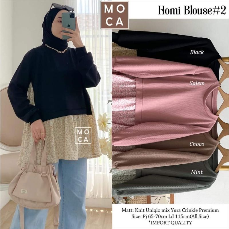 Homi blouse #2 by Moca