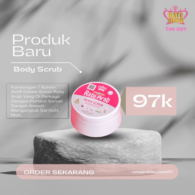 Body Scrub Ratu Arab Bpom