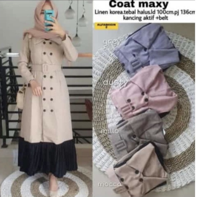 Coat Maxy Linen Korea