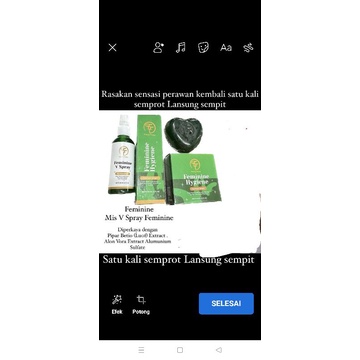 paket cinta FF (sabun Miss V)