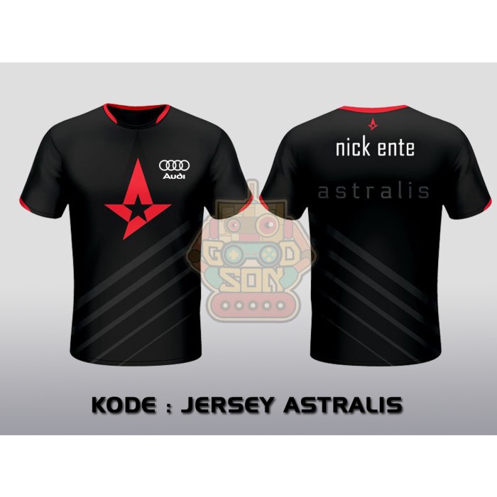 ⭐BISA COD⭐ JERSEY / KAOS TEAM GAMING ASTRALIS