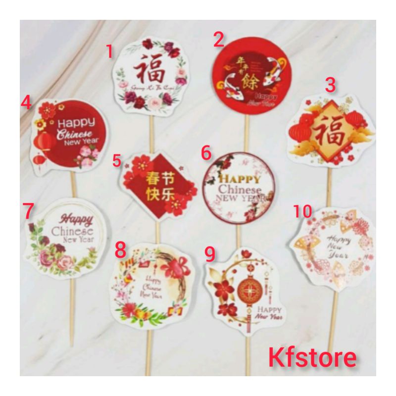 Topper Kertas Imlek (per pcs)