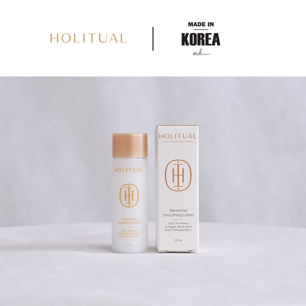 [HOLITUAL] Elemental Smoothing Lotion 25ml